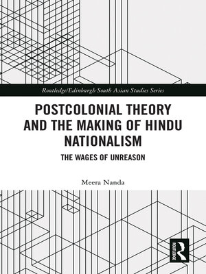 cover image of Postcolonial Theory and the Making of Hindu Nationalism